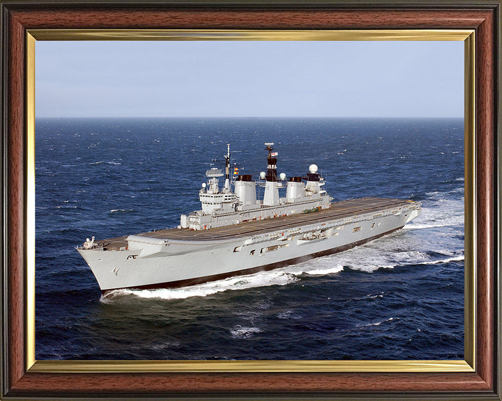 HMS Illustrious R06 | Photo Print | Framed Print | Invincible Class | Aircraft Carrier | Royal Navy Hampshire Prints