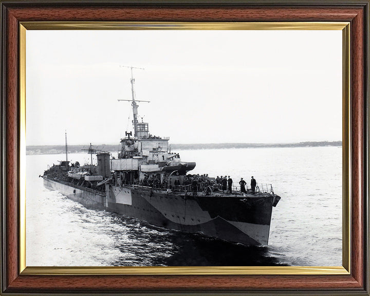 HMS Malcolm D19 | Photo Print | Framed Print | Admiral Class | Destroyer | Royal Navy Hampshire Prints