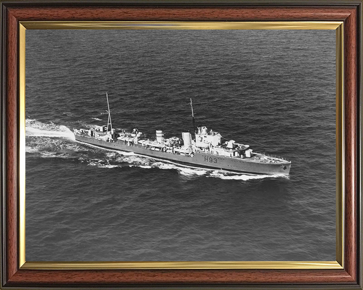 HMS Hereward H93 | Photo Print | Framed Print | H Class | Destroyer | Royal Navy Hampshire Prints