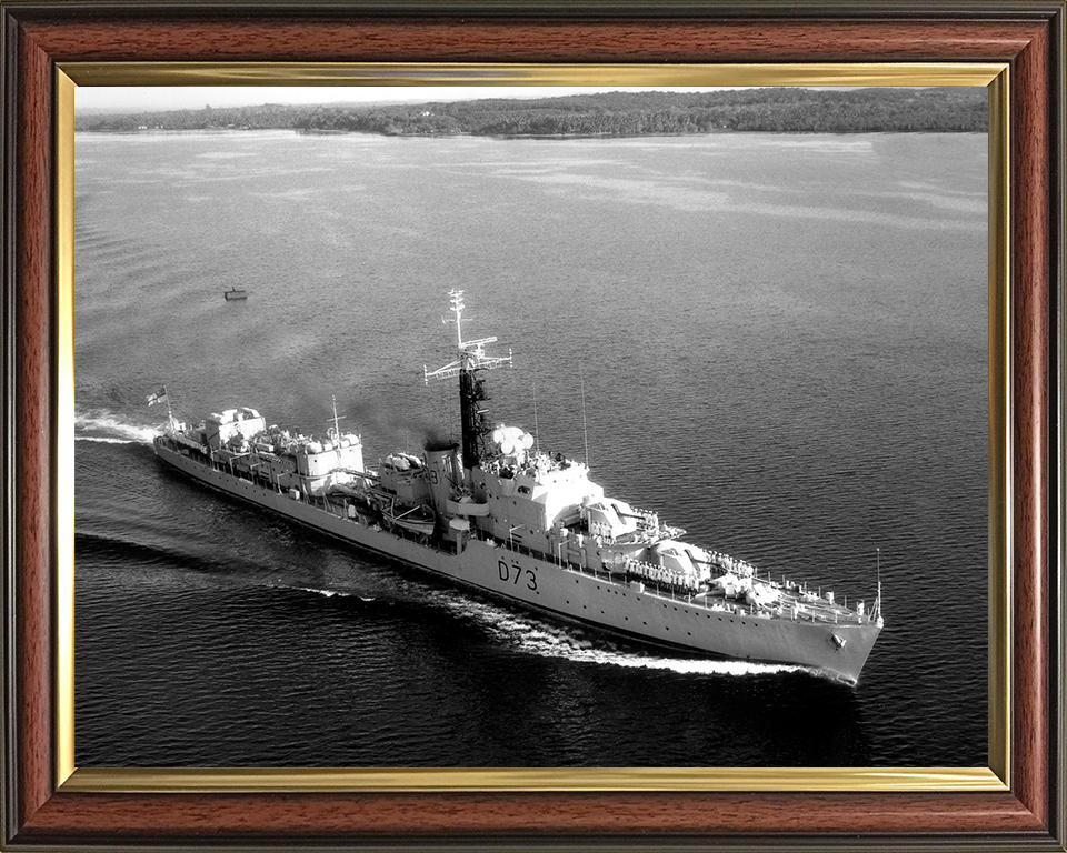 HMS Cavalier (D73) Photo Print - At Sea - Royal Navy C Class Destroyer