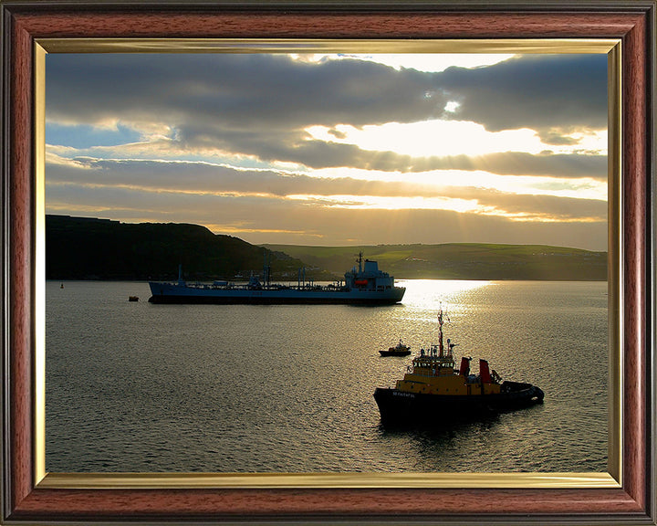 RFA Bayleaf A109 | Photo Print | Framed Print | Leaf Class | Support Tanker | Royal Fleet Auxiliary Hampshire Prints