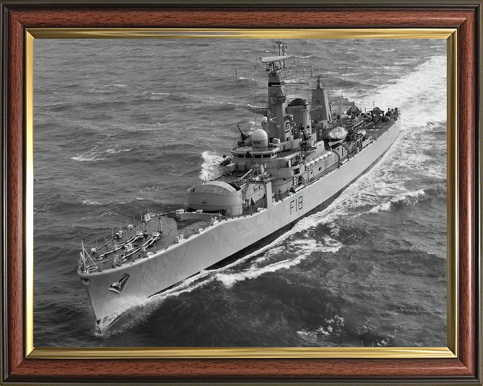 HMS Galatea F18 | Photo Print | Framed Print | Leander Class | Frigate | Royal Navy Hampshire Prints