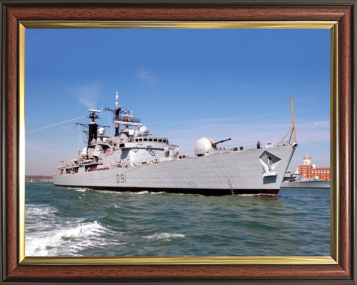 HMS Nottingham D91 | Photo Print | Framed Print | Poster | Type 42 | Destroyer | Royal Navy Hampshire Prints