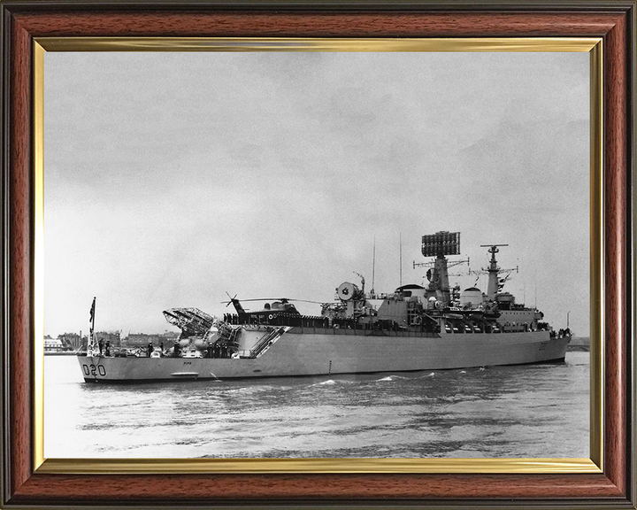 HMS Fife D20 Royal Navy County class destroyer Photo Print or Framed Print - Hampshire Prints