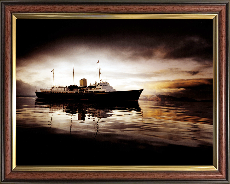 HMY Britannia Photo Print - Faslane 1996 - Royal Navy - Royal Yacht