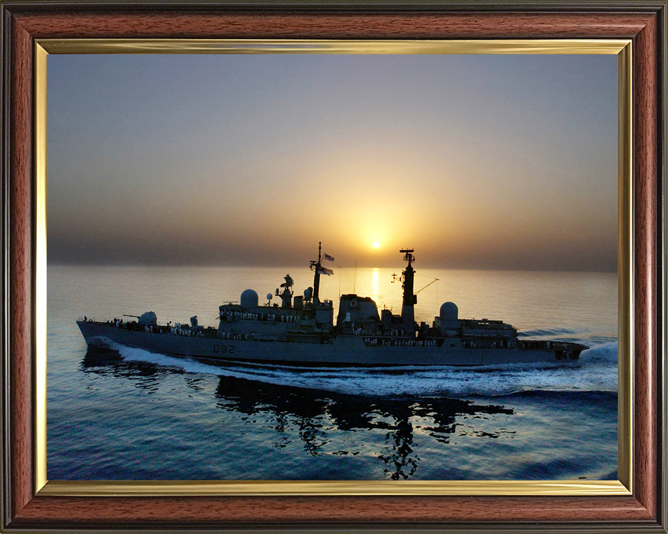 HMS Liverpool (D92) Photo Print - Arabian Gulf 2003 - Royal Navy Type 42 Destroyer