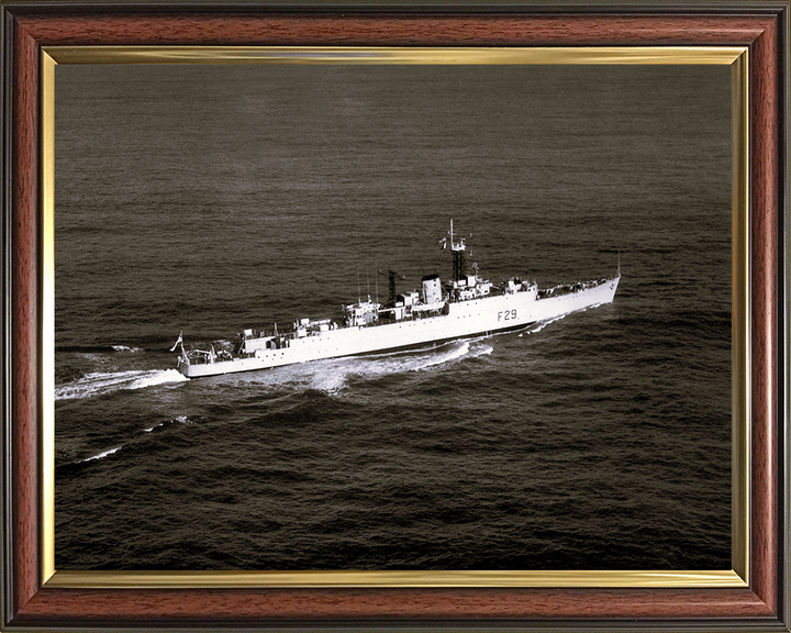 HMS Verulam (F29) Photo Print - at sea - Royal Navy Type 15 Frigate