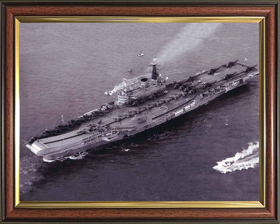 HMS Hermes R12 | Photo Print | Framed Print | Centaur Class | Aircraft Carrier | Royal Navy Hampshire Prints