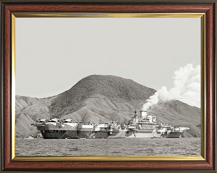 HMS Indefatigable R10 | Photo Print | Framed Print | Implacable Class | Aircraft Carrier | Royal Navy Hampshire Prints