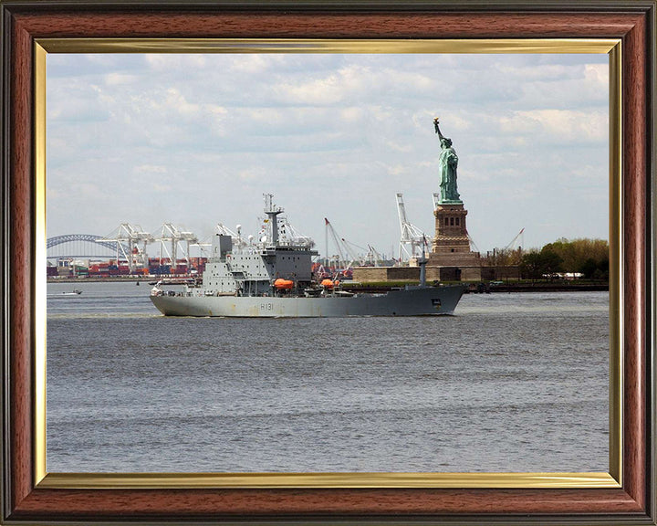 HMS Scott H131 | Photo Print | Framed Print | Poster | Ocean Survey Vessel | Royal Navy Hampshire Prints