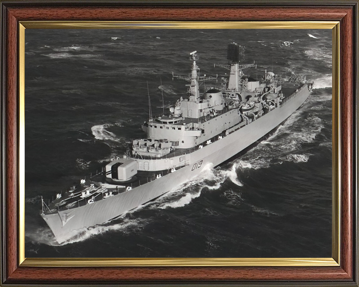 HMS Glamorgan D19 Royal Navy County class Destroyer Photo Print or Framed Print - Hampshire Prints