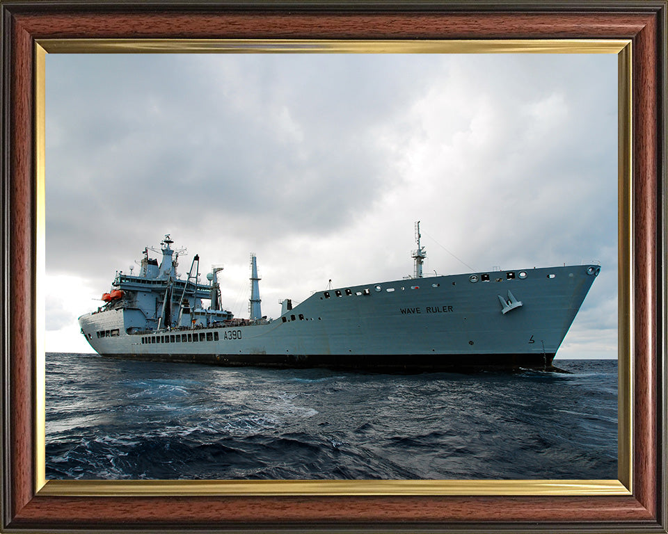 RFA Wave Ruler A390 | Photo Print | Framed Print | Wave class | Fleet Tanker | Royal Fleet Auxiliary Hampshire Prints