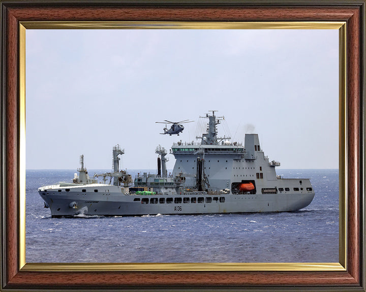 RFA Tidespring A136 | Photo Print | Framed Print | Tide class | Tanker | Royal Fleet Auxiliary Hampshire Prints