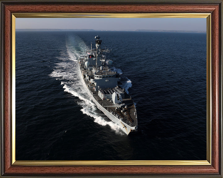 HMS Kent F78 Royal Navy Type 23 frigate Photo Print or Framed Print - Hampshire Prints