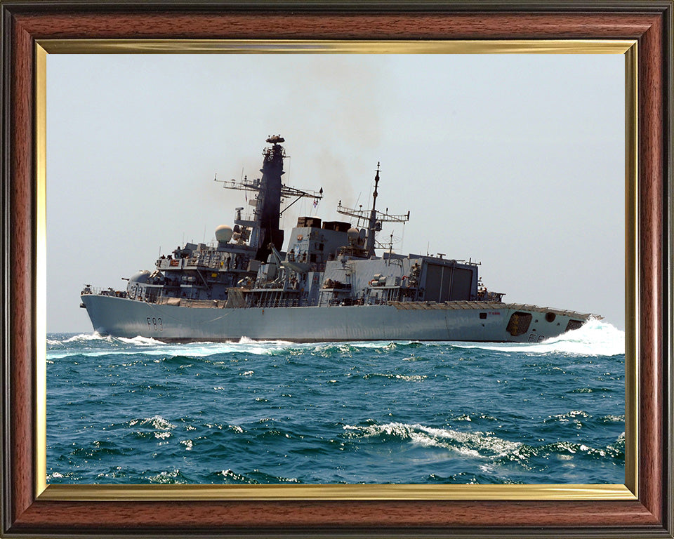 HMS St Albans (F83) Photo Print - Low Port View - Royal Navy Type 23 Frigate Hampshire Prints