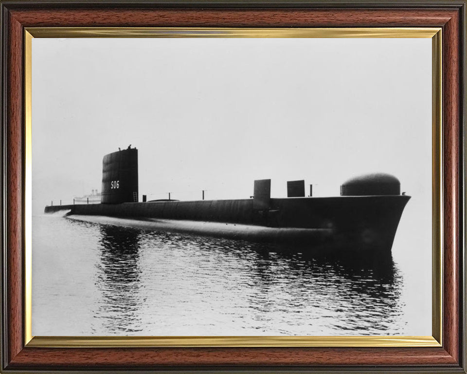 HMS Cachalot S06 Submarine | Photo Print | Framed Print | Poster | Porpoise class | Royal Navy Hampshire Prints