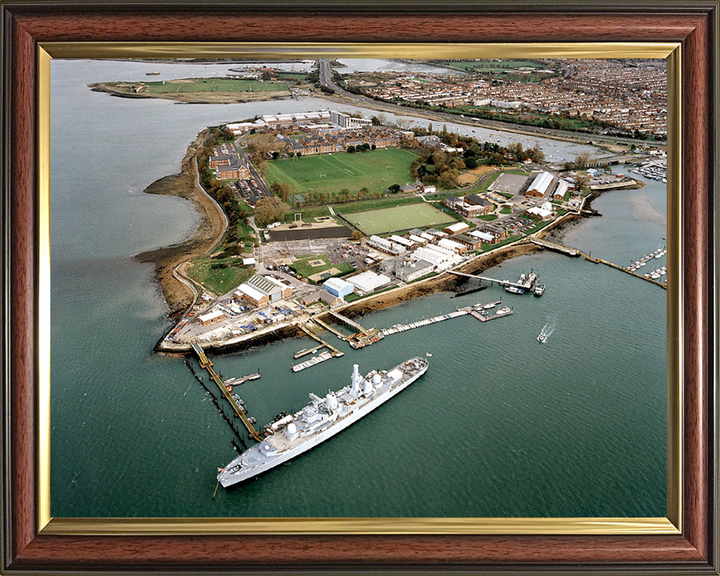 HMS Excellent | Photo Print | Framed Print | Poster | Shore Establishment | Royal Navy Hampshire Prints