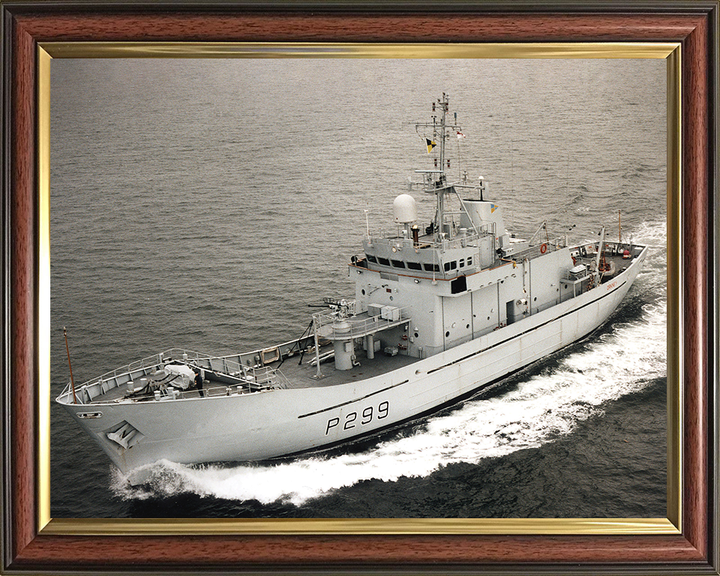 HMS Orkney (P299) Photo Print - Port Side View - Royal Navy Island Class Patrol Vessel