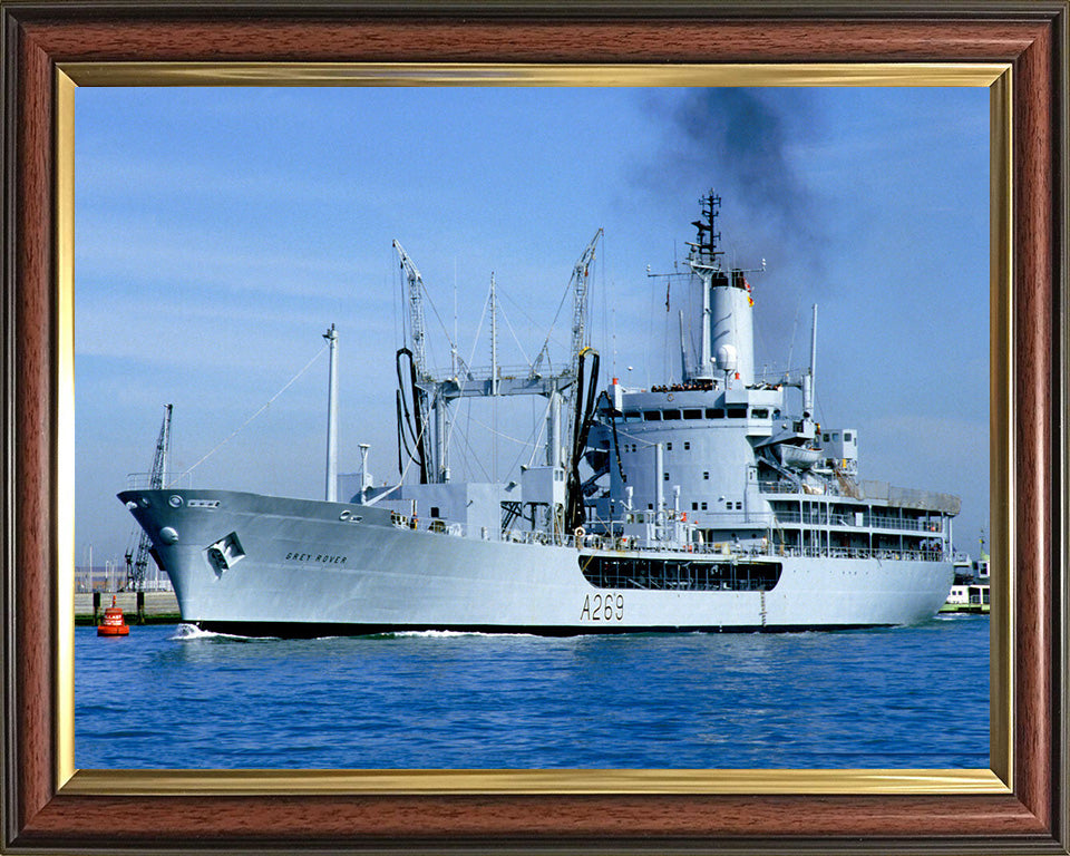 RFA Grey Rover A269 | Photo Print | Framed Print | Rover Class | Fleet Tanker | Royal Fleet Auxiliary Hampshire Prints