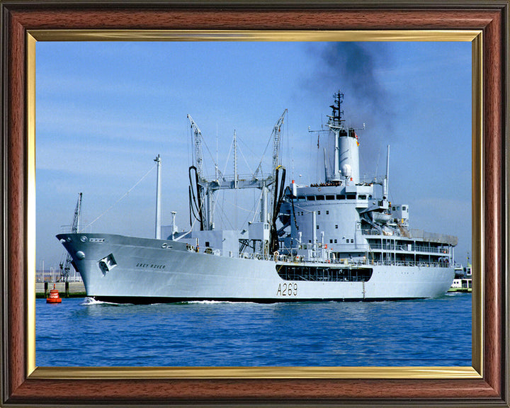 RFA Grey Rover A269 | Photo Print | Framed Print | Rover Class | Fleet Tanker | Royal Fleet Auxiliary Hampshire Prints