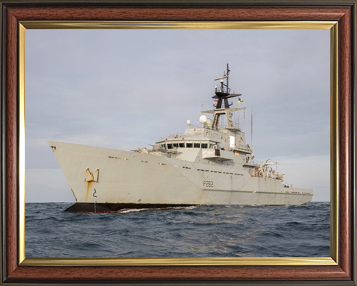 HMS Severn P282 Royal Navy River class patrol vessel Photo Print or Framed Print - Hampshire Prints