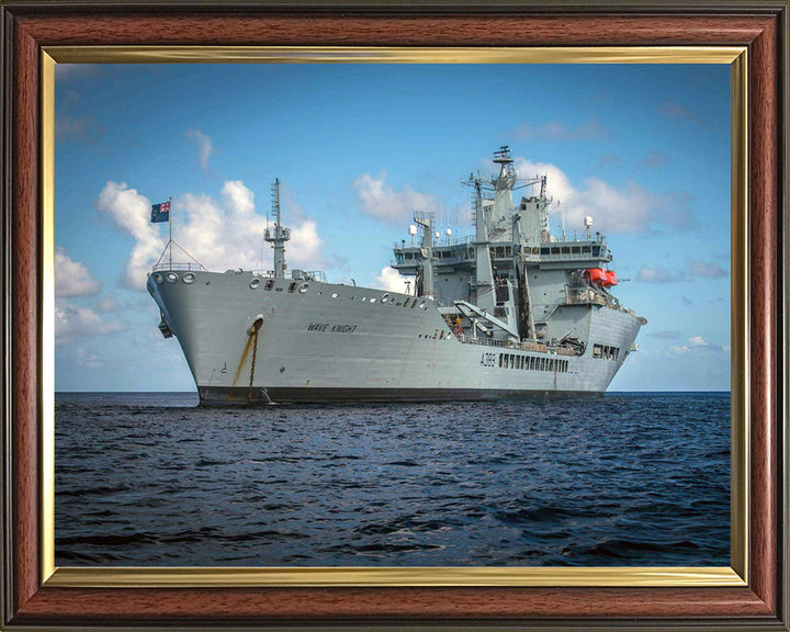 RFA Wave Knight A389 | Photo Print | Framed Print | Wave class | Fleet Tanker | Royal Fleet Auxiliary Hampshire Prints