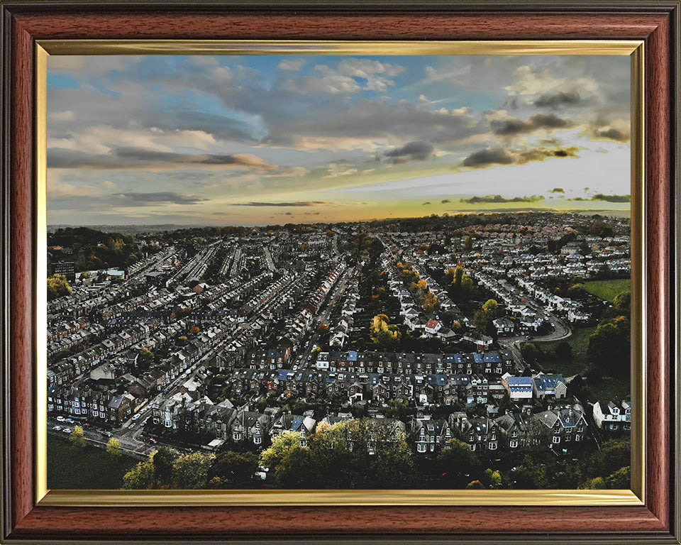 Greystones Sheffield Yorkshire from above Photo Print - Canvas - Framed Photo Print - Hampshire Prints
