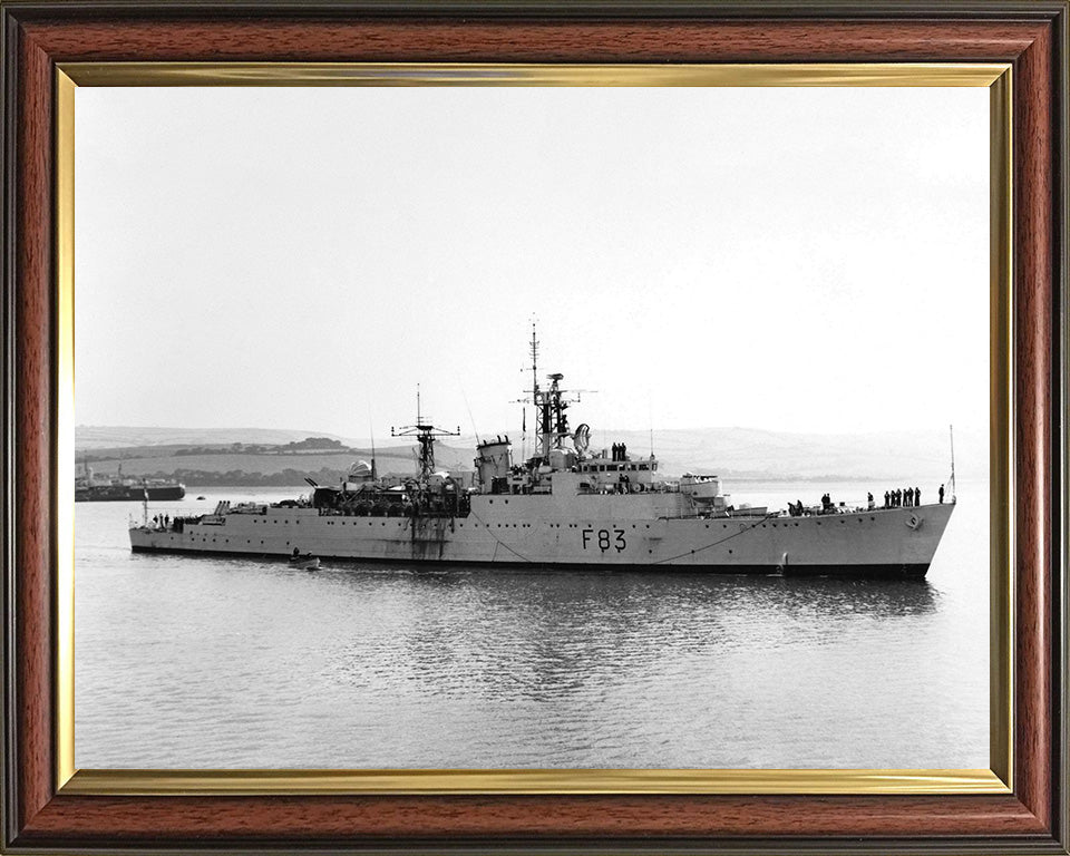 HMS Ulster F83 (R83) Royal Navy Type 15 frigate Photo Print or Framed Print - Hampshire Prints