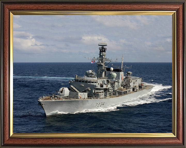 HMS Iron Duke F234 Royal Navy Type 23 frigate Photo Print or Framed Print - Hampshire Prints