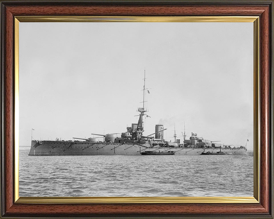 HMS Monarch (1911) | Photo Print | Framed Print | Pre Dreadnought | Battleship| Royal Navy Hampshire Prints