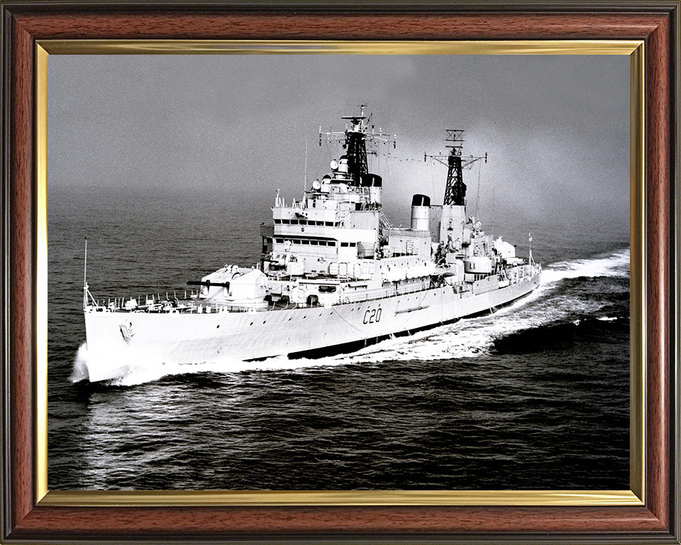 HMS Tiger C20 | Photo Print | Framed Print | Poster | Tiger Class | Cruiser | Royal Navy Hampshire Prints
