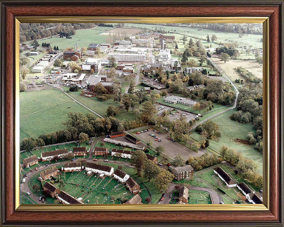 HMS Dryad Southwick park Hampshire Aerial Photo Print or Framed Photo Print - Hampshire Prints