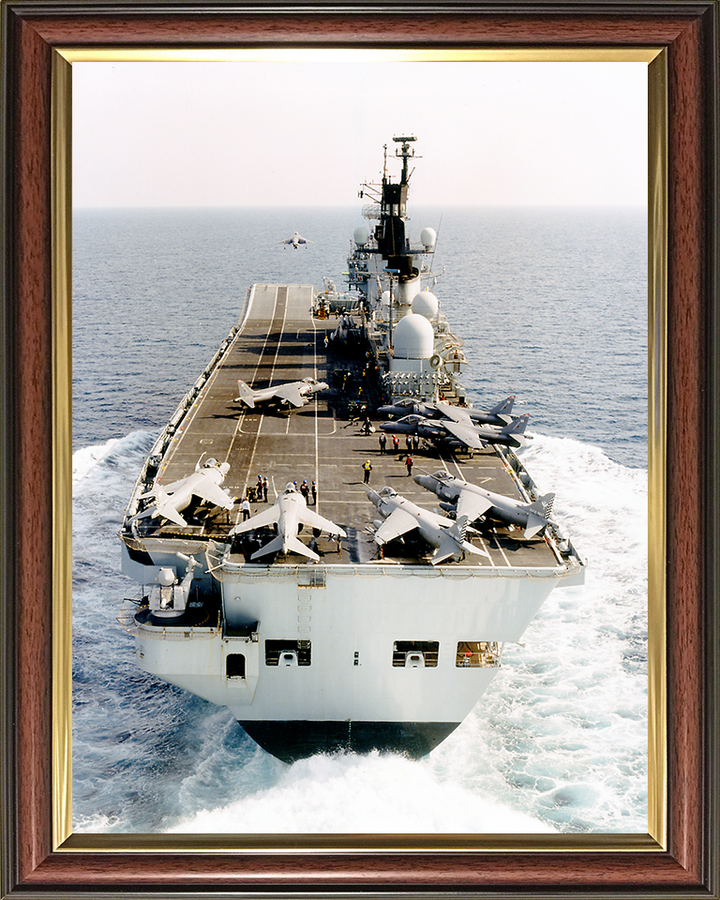 HMS Illustrious R06 | Photo Print | Framed Print | Invincible Class | Aircraft Carrier | Royal Navy Hampshire Prints