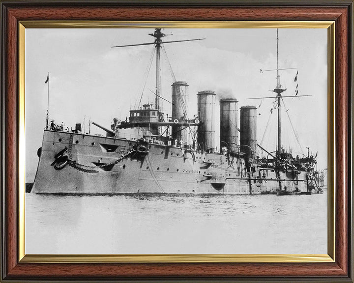 HMS Leviathan (1901) | Photo Print | Framed Print | Drake Class | Armoured Cruiser | Royal Navy Hampshire Prints