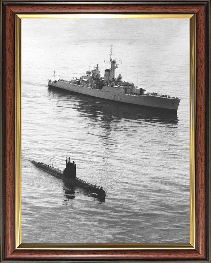 HMS Rothesay F107 | Photo Print | Framed Print | Rothesay Class | Frigate | Royal Navy Hampshire Prints