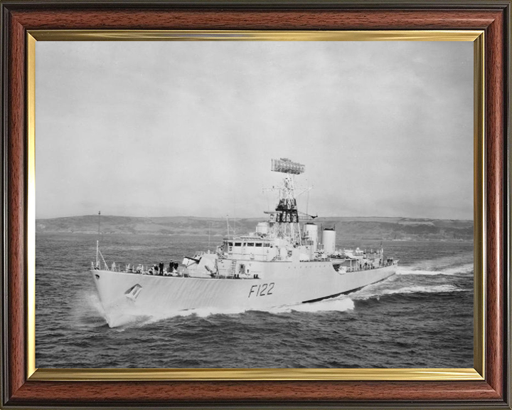 HMS Gurkha F122 Royal Navy Tribal class frigate Photo Print or Framed Print - Hampshire Prints