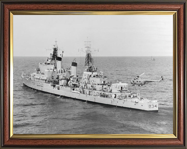 HMS Lion C34 | Photo Print | Framed Print | Poster | Tiger Class | Cruiser | Royal Navy Hampshire Prints