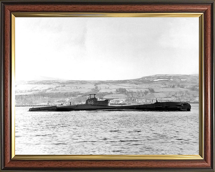 HMS Traveller N48 Royal Navy T Class submarine Photo Print or Framed Print - Hampshire Prints