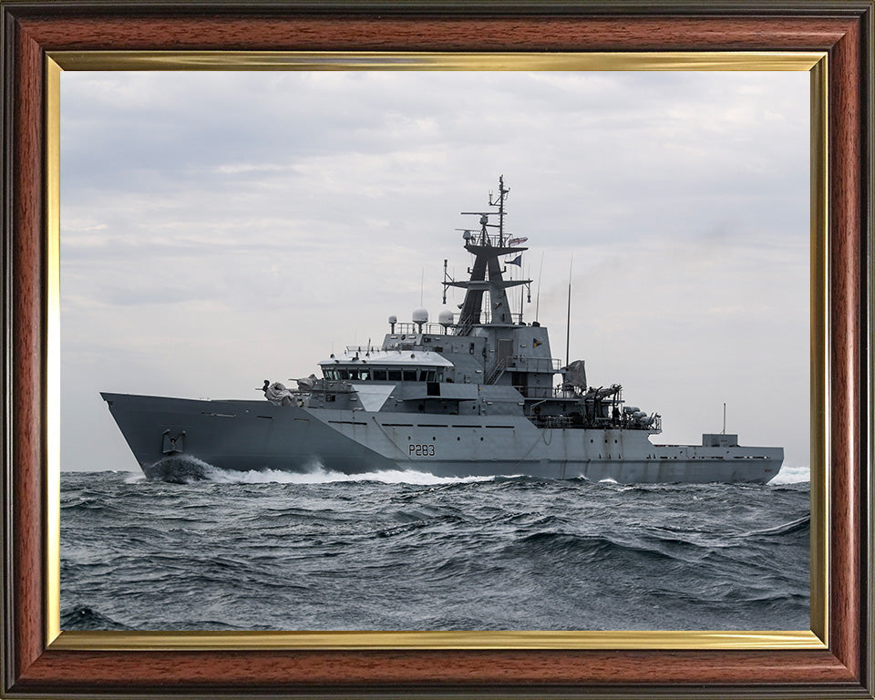 HMS Mersey P283 | Photo Print | Framed Print | River Class | Patrol Vessel | Royal Navy Hampshire Prints