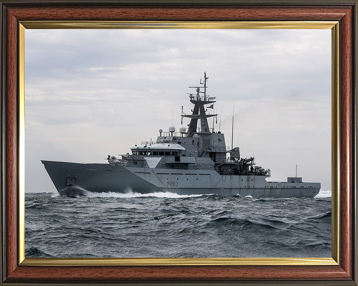HMS Mersey P283 | Photo Print | Framed Print | River Class | Patrol Vessel | Royal Navy Hampshire Prints