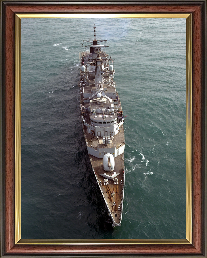 HMS Chatham (F87) Photo Print - Persian Gulf 2003 - Royal Navy Type 22 Frigate
