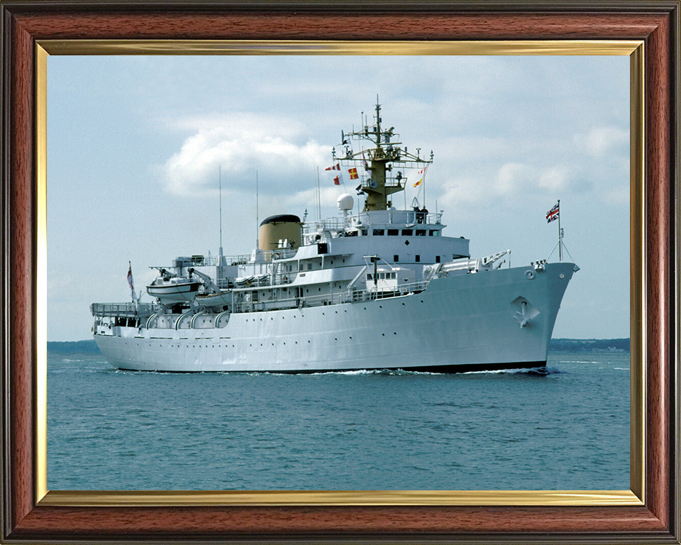 HMS Hecla A133 | Photo Print | Framed Print | Hecla Class | Survey Vessel | Royal Navy Hampshire Prints