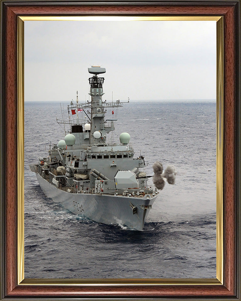 HMS Iron Duke F234 Royal Navy Type 23 frigate Photo Print or Framed Print - Hampshire Prints