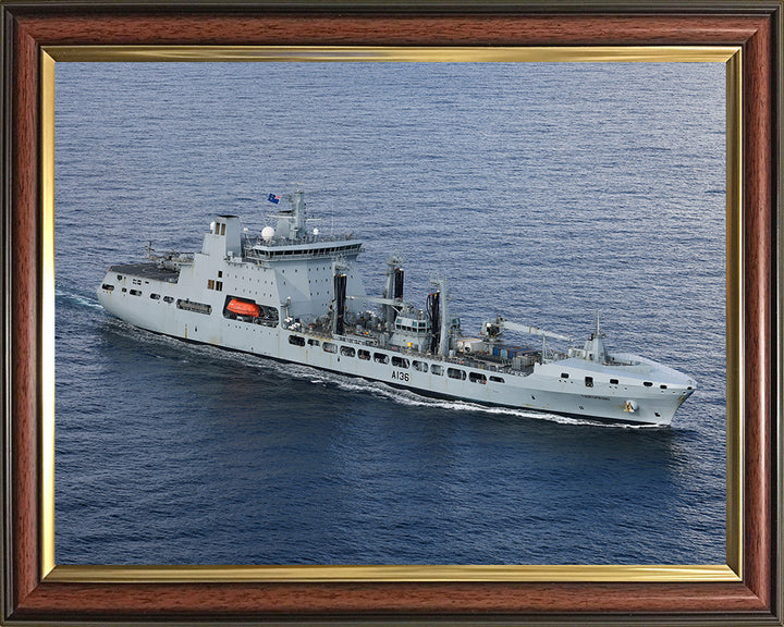 RFA Tidespring A136 | Photo Print | Framed Print | Tide class | Tanker | Royal Fleet Auxiliary Hampshire Prints
