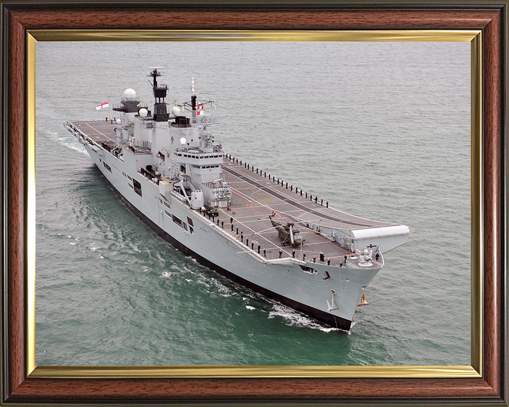 HMS Illustrious R06 | Photo Print | Framed Print | Invincible Class | Aircraft Carrier | Royal Navy Hampshire Prints