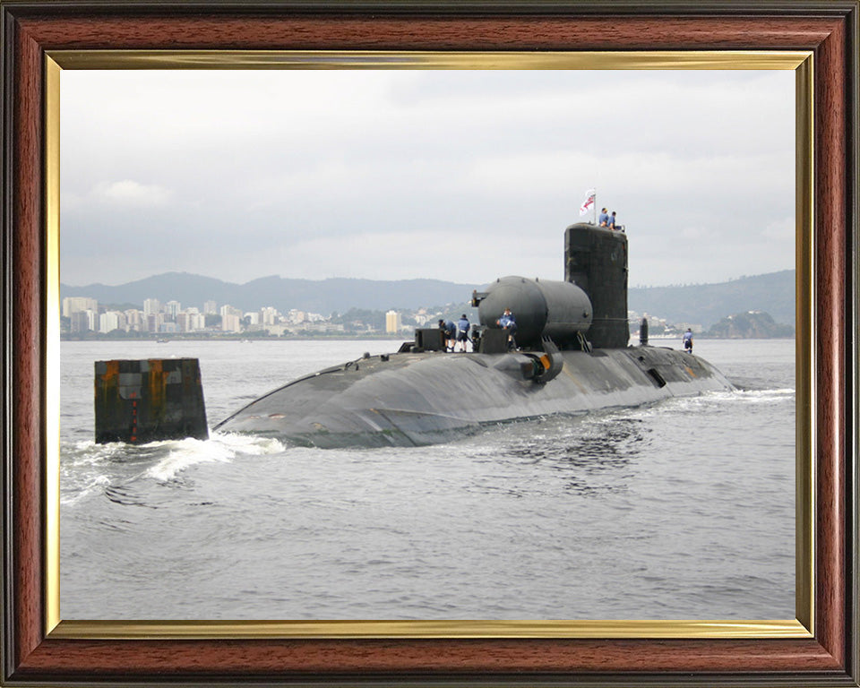HMS Spartan S105 Submarine | Photo Print | Framed Print | Swiftsure Class | Royal Navy Hampshire Prints