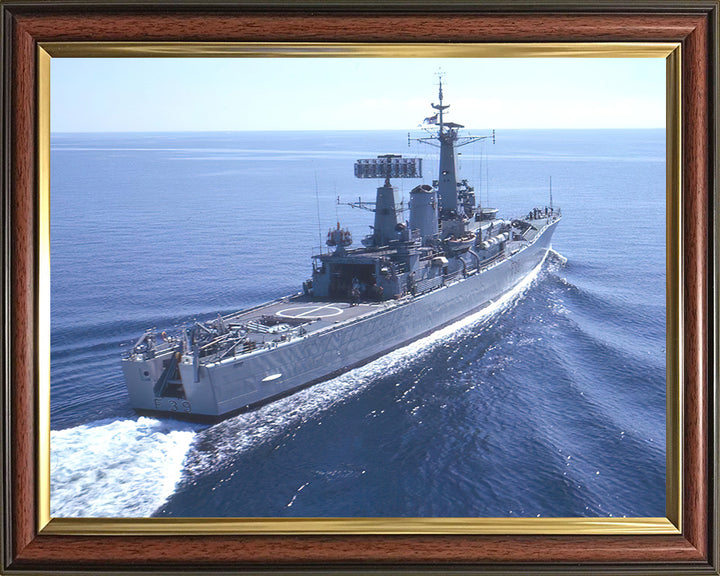 HMS Naiad F39 | Photo Print | Framed Print | Poster | Leander Class | Frigate | Royal Navy Hampshire Prints