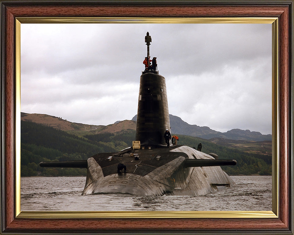 HMS Vigilant S30 Royal Navy Vanguard class Submarine Photo Print or Framed Print - Hampshire Prints