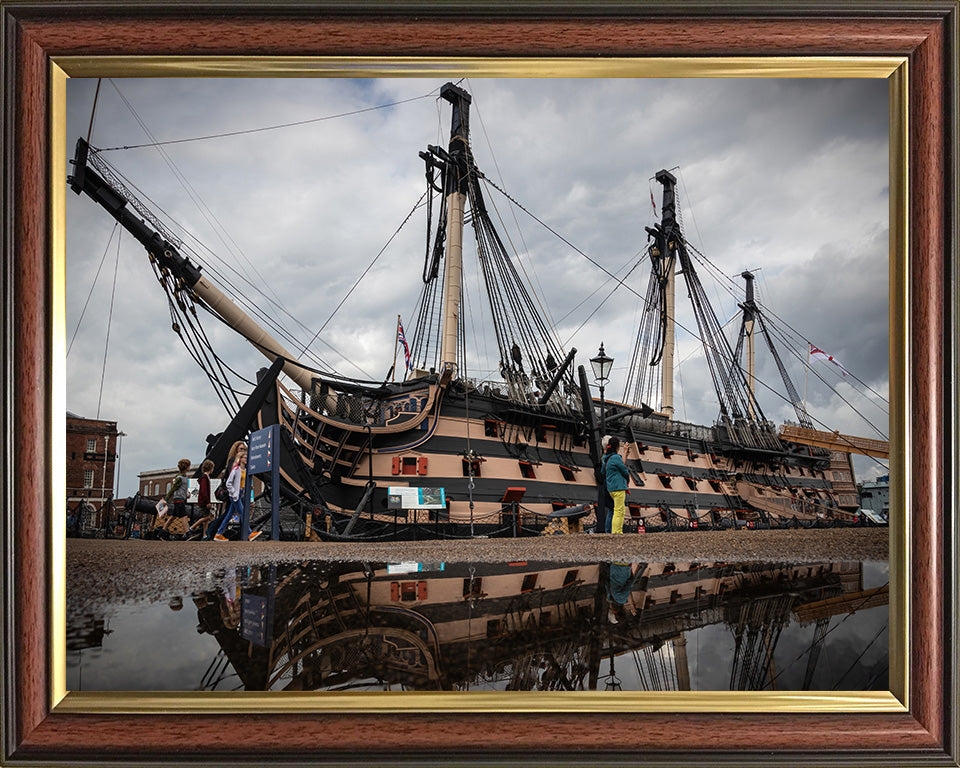 HMS Victory | Photo Print | Framed Print | Poster | Flagship | Royal Navy Hampshire Prints