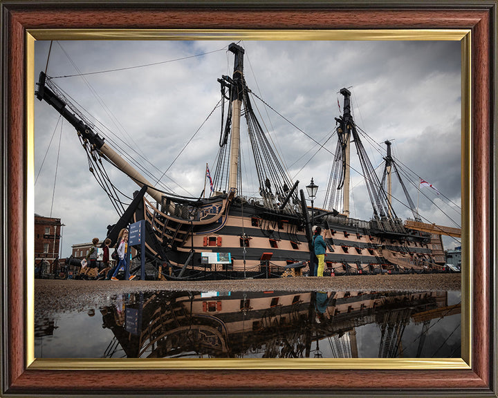 HMS Victory | Photo Print | Framed Print | Poster | Flagship | Royal Navy Hampshire Prints